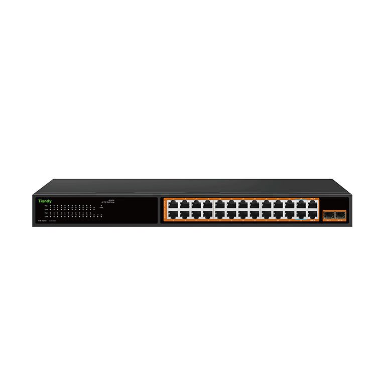 24 Port Yönetilmeyen AI  PoE Switch