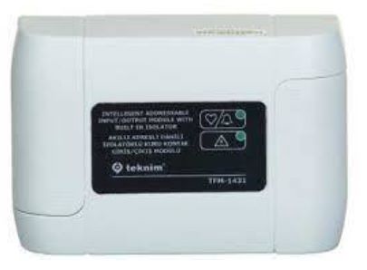 TFM-1431 AKILLI DAHİLİ İZOLATÖRLÜ KURU KONTAK GİRİŞ/ÇIKIŞ MODÜLÜ (TEK GİRİŞ, PARALEL 2 ÇIKIŞ)