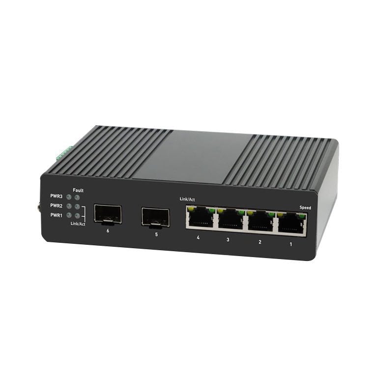 4GE+2SFP L2 Yönetilebilir Endüstriyel PoE Switch