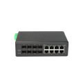 8GE+8SFP L2 Yönetilebilir Endüstriyel PoE Switch