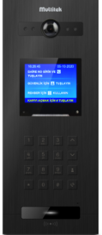 LIK-35 3.5 LCD, 2MP KAMERALI ALÜMINYUM KAPI PANELI