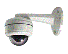 Vandal-Resistant Dome Kamera