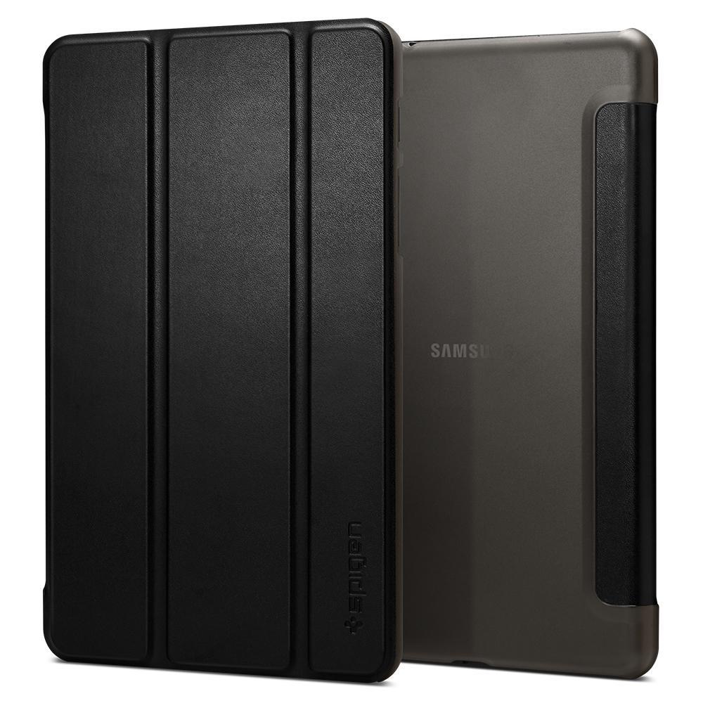 Galaxy Tab A 8.0 S Pen (2019) Kılıf, Spigen Smart Fold Black