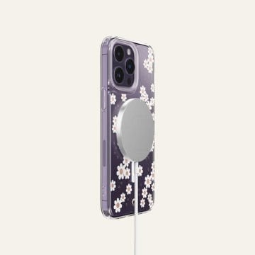 iPhone 14 Pro Kılıf, Ciel by Cyrill Cecile Mag (MagSafe Uyumlu) White Daisy