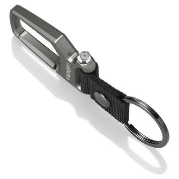 Spigen Carabiner Anahtarlık / Şişe Açacağı Klipsi Kancası Gunmetal