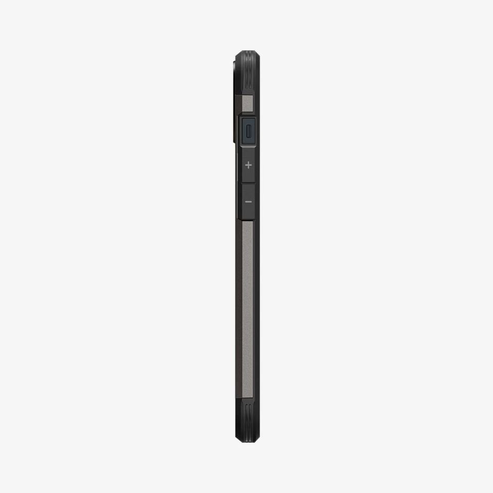 iPhone 14 / iPhone 13 Kılıf, Spigen Tough Armor Magfit (Magsafe Uyumlu) Gunmetal