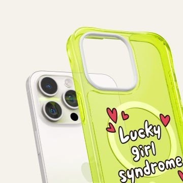 iPhone 15 Pro Max Kılıf, Ciel By Cyrill UltraSheer Mag Lucky Girl (Magsafe Uyumlu) Lime