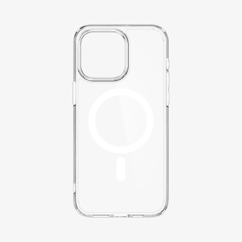 iPhone 15 Pro Kılıf, Spigen Ultra Hybrid Magfit (Magsafe Uyumlu) Frost Clear