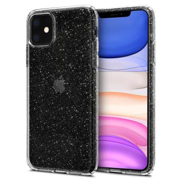iPhone 11 Kılıf, Spigen Liquid Crystal Glitter Crystal Quartz
