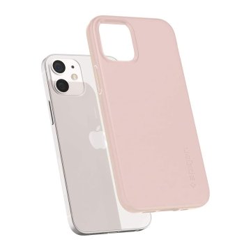 iPhone 12 Mini Kılıf, Spigen Thin Fit Pro Pink Sands