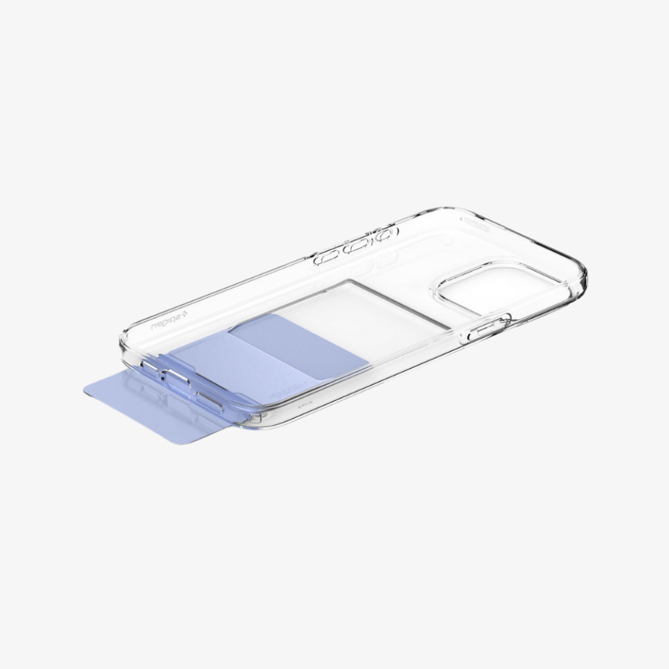 iPhone 15 Pro Max Kılıf, Spigen Crystal Slot Crystal Clear
