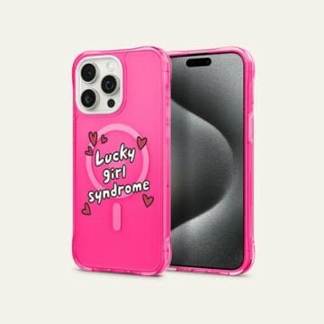 iPhone 15 Pro Kılıf, Ciel By Cyrill UltraSheer Mag Lucky Girl (Magsafe Uyumlu) Pink
