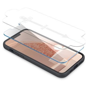 iPhone 14 / iPhone 13 Kılıf, Caseology Nano Pop 360 + Cam Ekran Koruyucu (2 Adet) Black Sesame