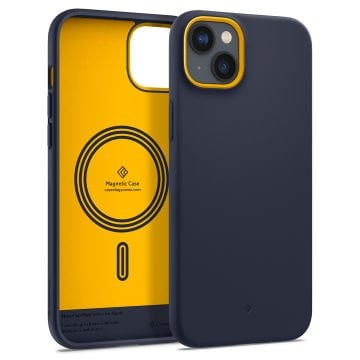 iPhone 14 / iPhone 13 Kılıf, Caseology Nano Pop Mag (MagSafe Uyumlu) Blueberry Navy