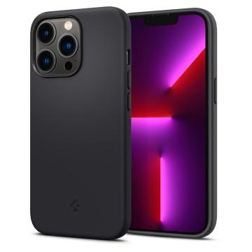 iPhone 13 Pro Kılıf, Spigen Silicone Fit Black