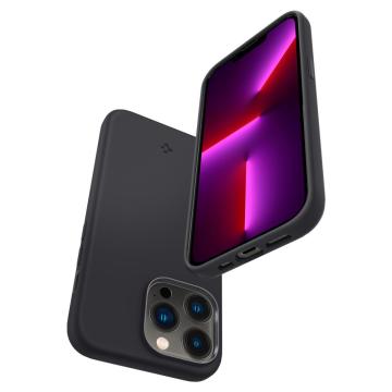 iPhone 13 Pro Kılıf, Spigen Silicone Fit Black