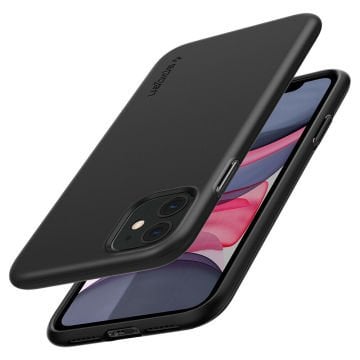 iPhone 11 Kılıf, Spigen Thin Fit Pro Black