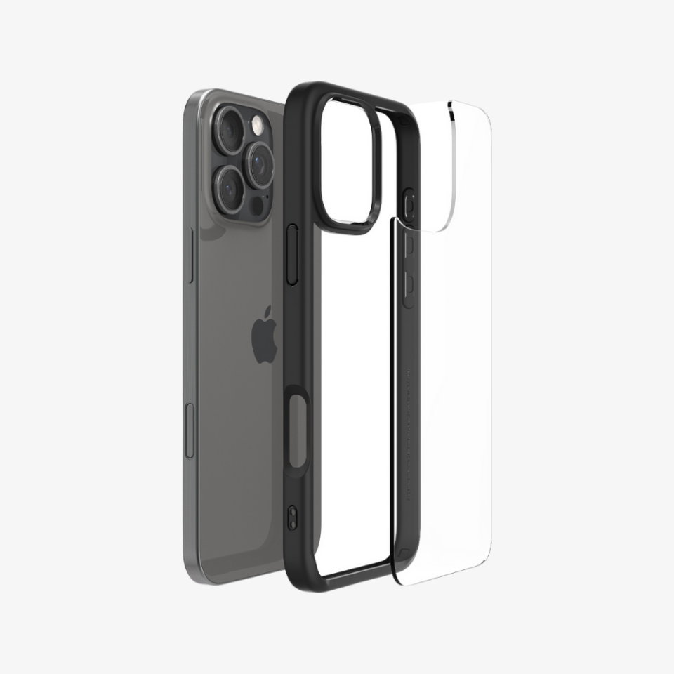 Spigen iPhone 16 Pro Kılıf Ultra Hybrid Matte Black