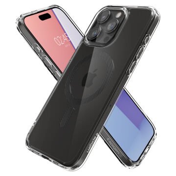 iPhone 15 Pro Max Kılıf, Spigen Ultra Hybrid Magfit (Magsafe Uyumlu) Carbon Fiber