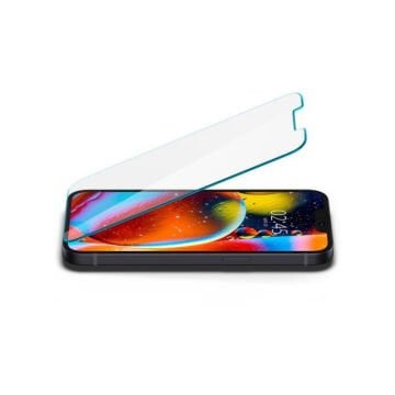 iPhone 14 / iPhone 13 Pro / iPhone 13 Cam Ekran Koruyucu Kolay Kurulum, Spigen Glas.tR EZ Fit (2 Adet)