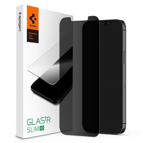 iPhone 14 / iPhone 13 Pro / iPhone 13 Cam Hayalet Ekran Koruyucu, Spigen Glas.tR Slim HD (1 Adet)