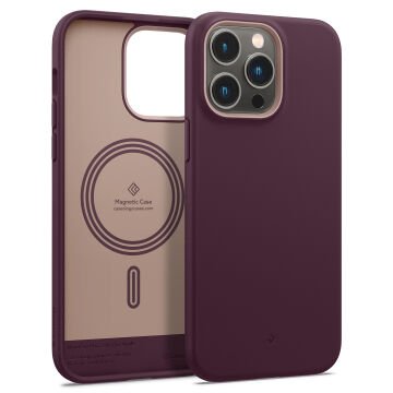 iPhone 14 Pro Kılıf, Caseology Nano Pop Mag (MagSafe Uyumlu) Burgundy Bean