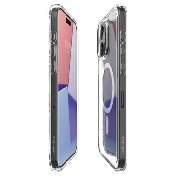 iPhone 15 Pro Max Kılıf, Spigen Ultra Hybrid Magfit (Magsafe Uyumlu) White