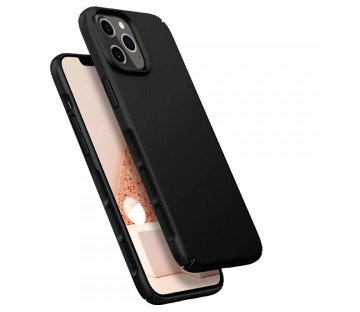iPhone 12 Pro Max Kılıf, Caseology Dual Grip Black