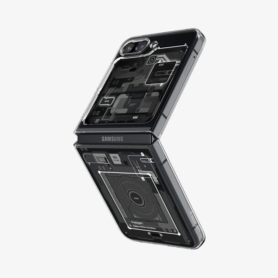 Galaxy Z Flip 5 Kılıf, Spigen Air Skin Zero One