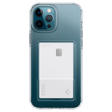 iPhone 12 Pro Max Kılıf, Spigen Crystal Slot Crystal Clear