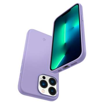 iPhone 13 Pro Kılıf, Spigen Silicone Fit Purple