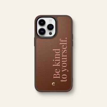 iPhone 14 Pro Max Kılıf, Ciel by Cyrill Kajuk Mag Be Kind (MagSafe Uyumlu) Brown