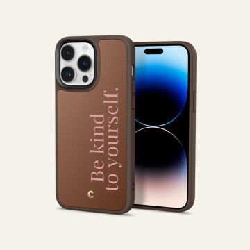 iPhone 14 Pro Max Kılıf, Ciel by Cyrill Kajuk Mag Be Kind (MagSafe Uyumlu) Brown