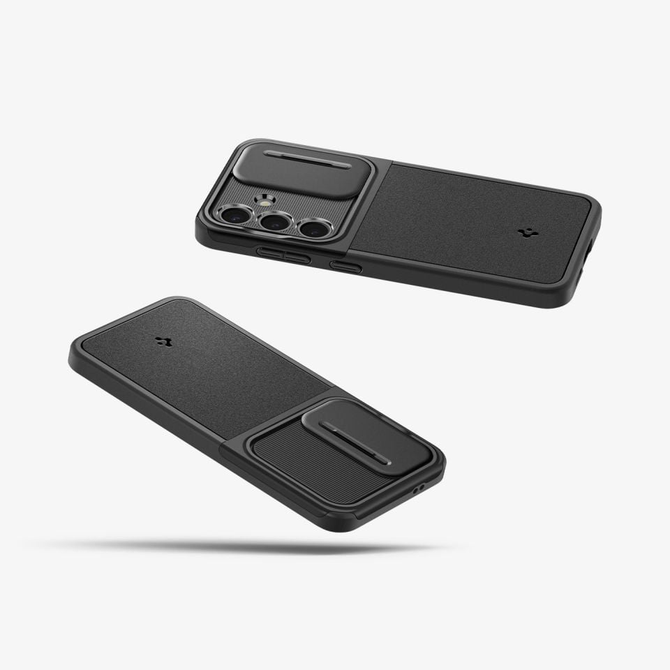 Galaxy S24 Kılıf, Spigen Optik Armor Matte Black