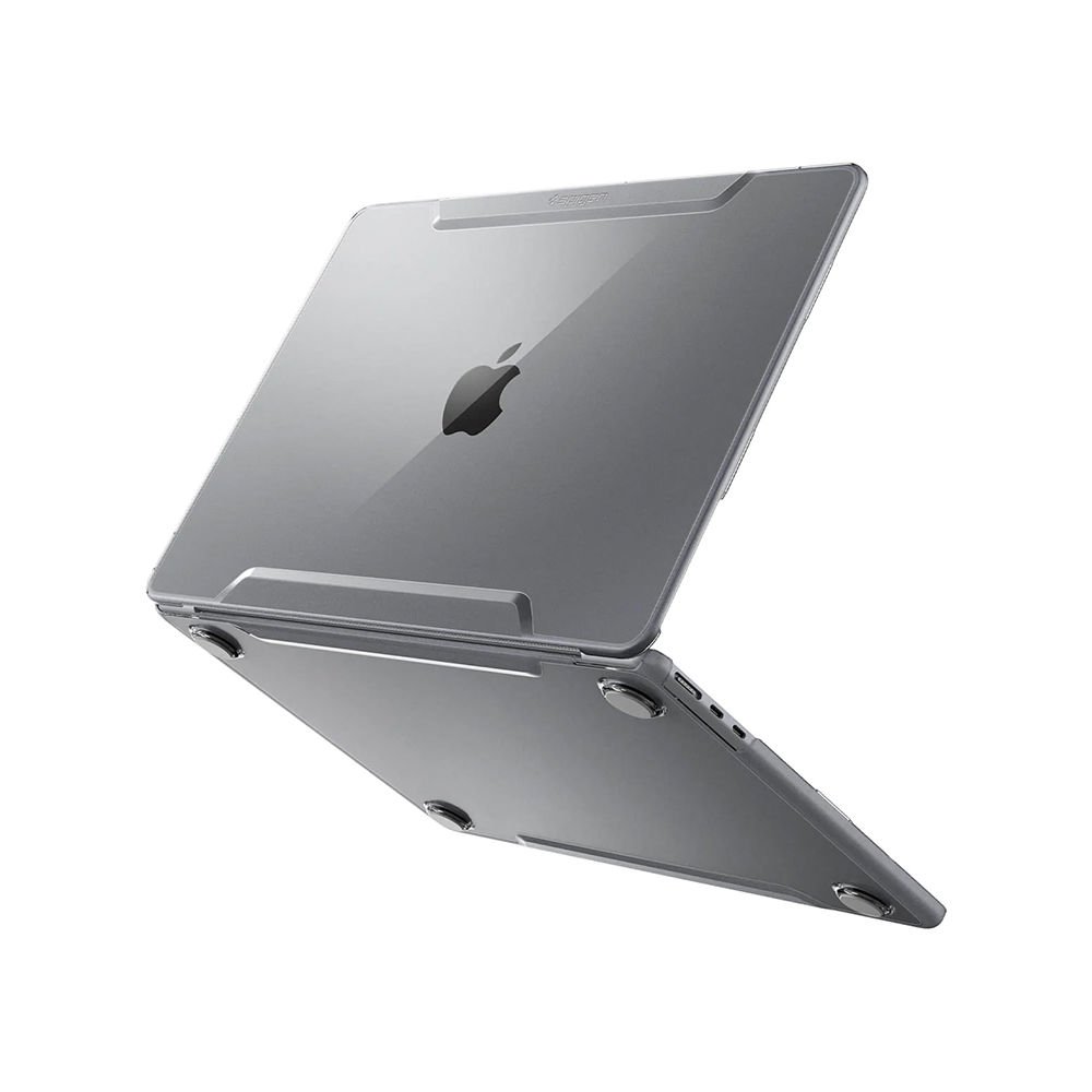 MacBook Air 13''' (M2 2022) ile Uyumlu Kılıf, Spigen Thin Fit Crystal Clear