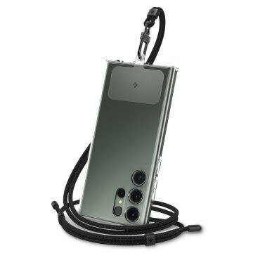 Spigen Cross Body Strap v2 (Boyun Askı Ipi) + ConTag (Tutucu Aparat) Set Telefon Aksesuarı (Tüm Cihazlarla Uyumlu)