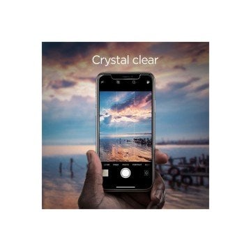 iPhone XR /11 Cam Koruyucu, Spigen GLAS.tR SLIM HD