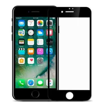 iPhone SE 2022 / 2020 8/7 Uyumlu Ekran Koruyucu, Spigen FC HD Black (1 Adet)