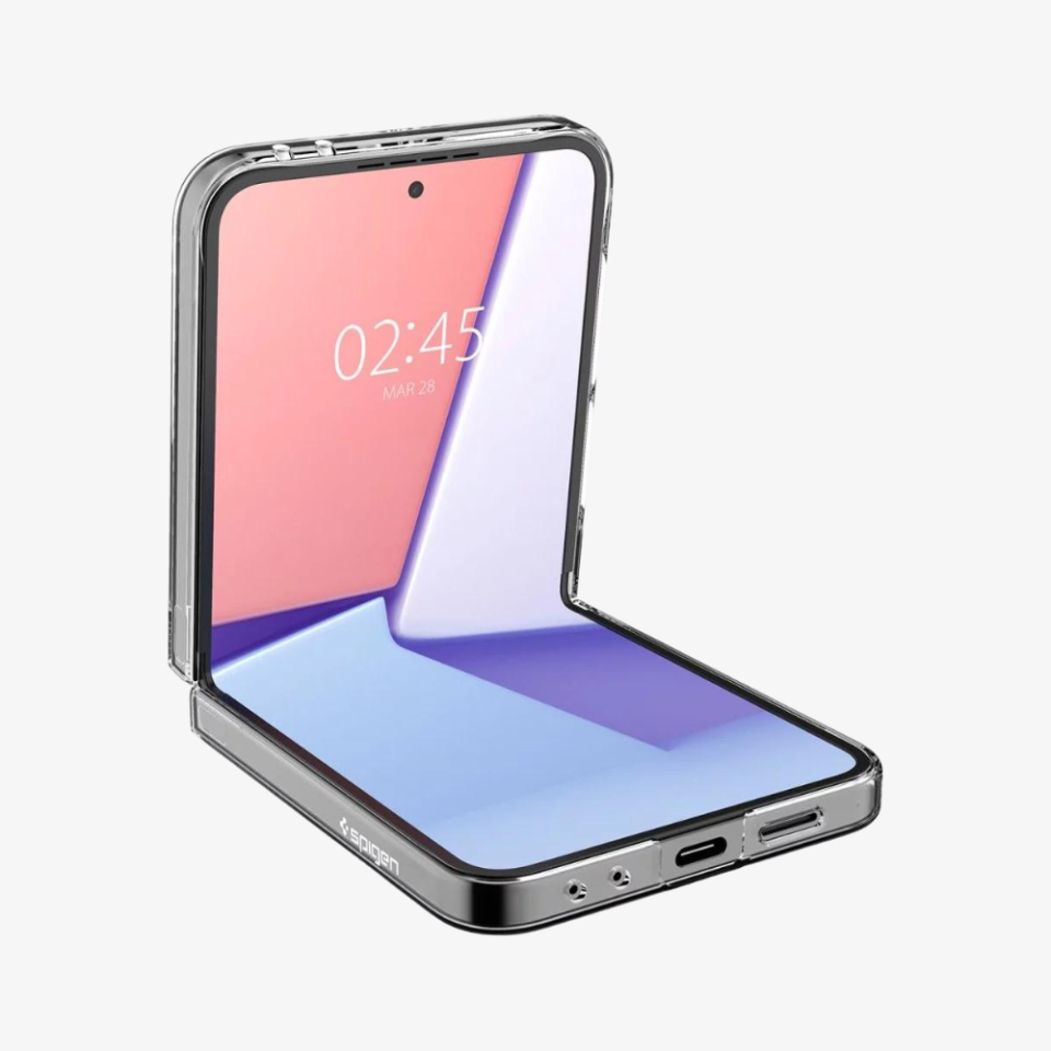 Galaxy Z Flip 6 (2024) Kılıf, Spigen Air Skin Crystal Clear