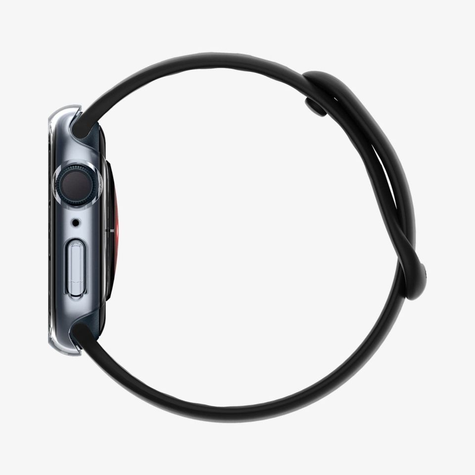 Apple Watch Seri 9/8/7 (45mm) Kılıf, Spigen Thin Fit Crystal Clear