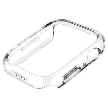 Apple Watch Seri 9/8/7 (45mm) Kılıf, Spigen Thin Fit Crystal Clear