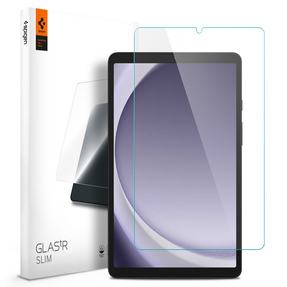 Spigen Galaxy Tab A9 8.7 (2023) Cam Ekran Koruyucu Glas tR Slim (1 Adet)