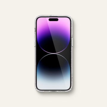 iPhone 14 Pro Kılıf, Ciel by Shine Mag Clear Glitter Unapologetic (MagSafe Uyumlu) Crystal Mint