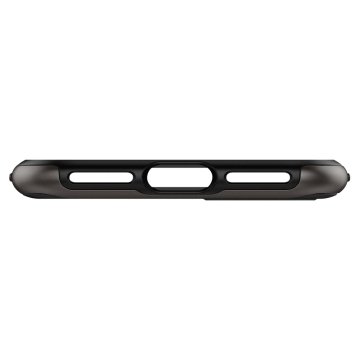 iPhone SE (2020) 8/7 Uyumlu Kılıf, Spigen Hybrid NX Gunmetal