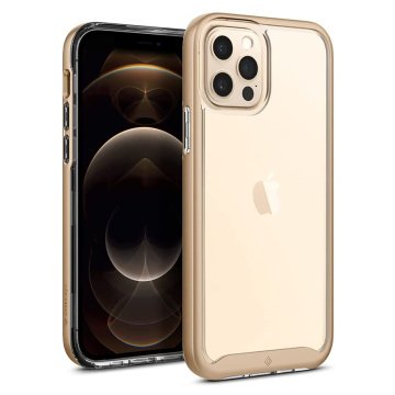 iPhone 12 / iPhone 12 Pro Kılıf, Caseology Skyfall Gold