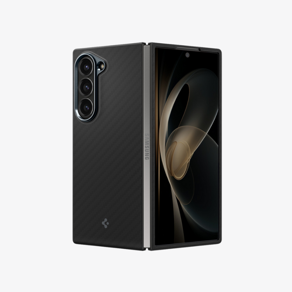 Galaxy Z Fold 6 Kılıf, Spigen Air Skin Aramid Black