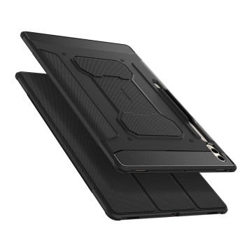 Galaxy Tab S9 Ultra / S8 Ultra Kılıf, Spigen Rugged Armor Pro Black