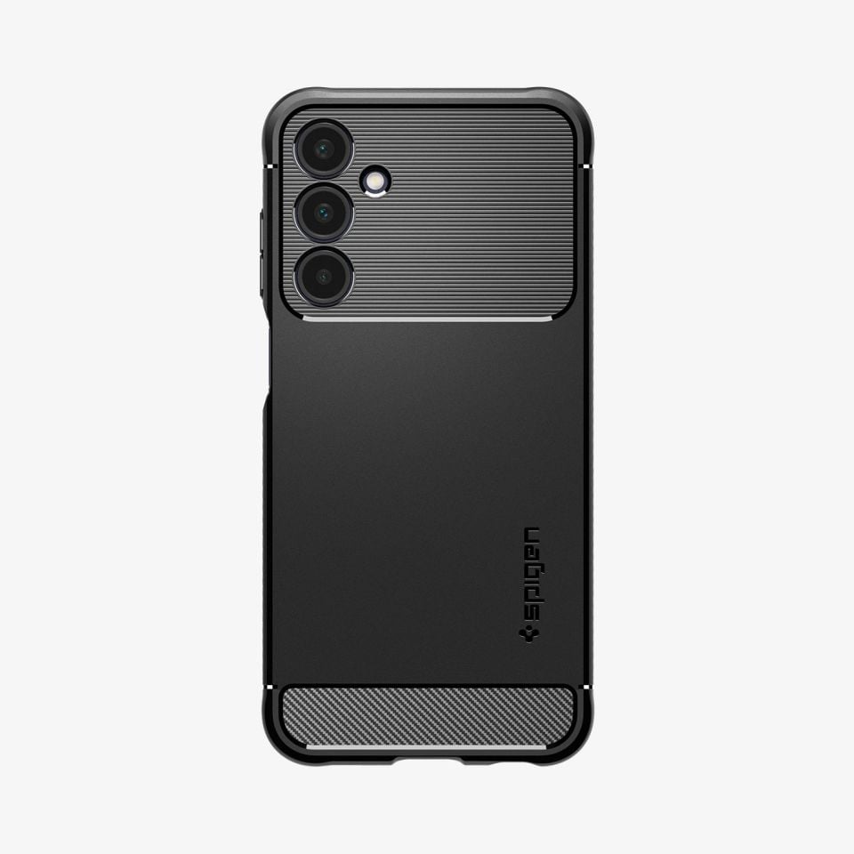 Samsung Galaxy A25 Kılıf, Spigen Rugged Armor Matte Black