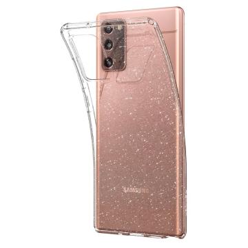 Galaxy Note 20 Kılıf, Spigen Liquid Crystal Glitter Crystal Quartz