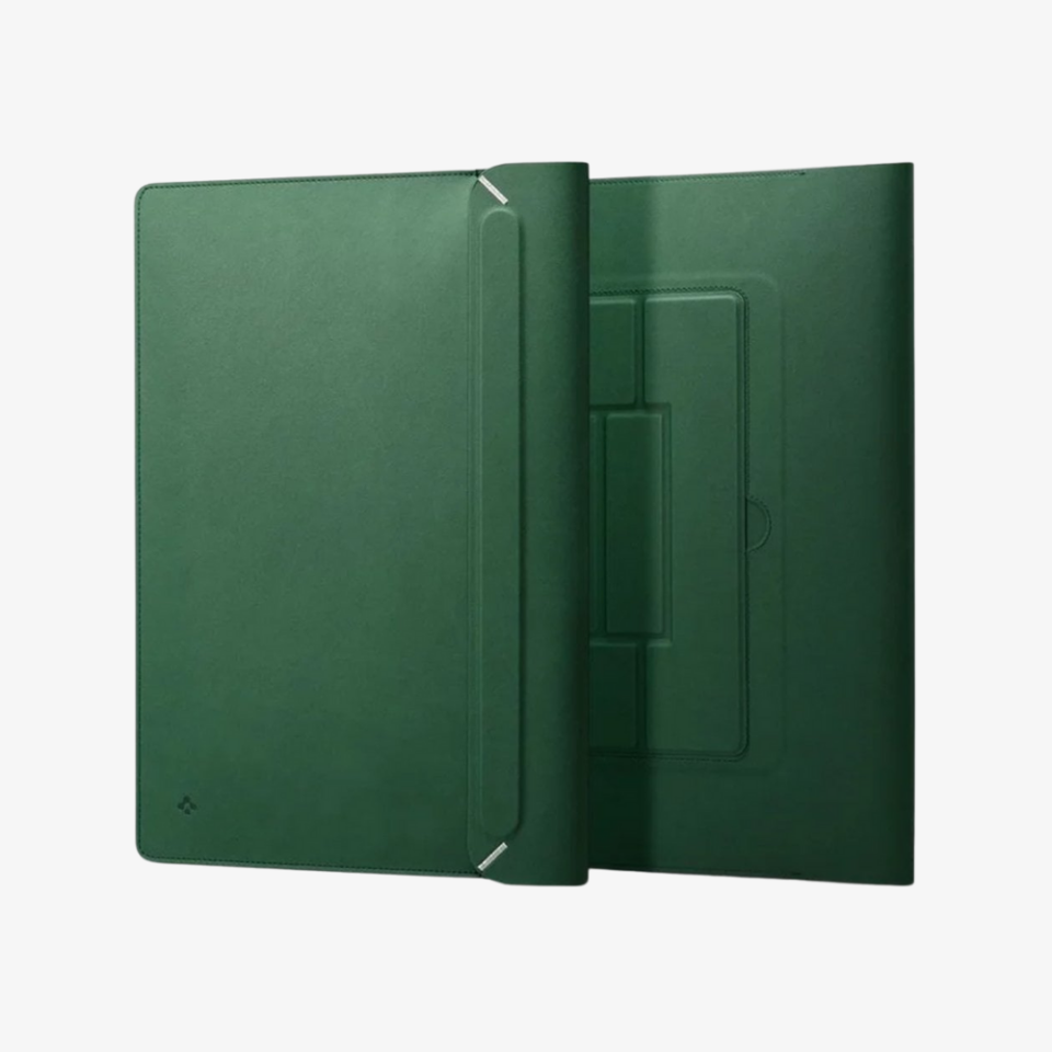Spigen 14'' Universal Kılıf / MacBook Kılıf / Notebook Laptop Taşıma Çantası Valentinus S Sleeve JeJu Green